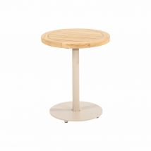 4 Seasons Volta naturel teak Bijzettafel   Bruin