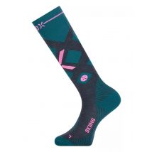 STOX Ski compressiesokken dames  Petrol   36-38