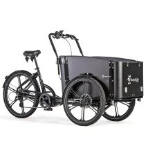 Cargobike Se  DeLight midmotor bakfiets  Zwart
