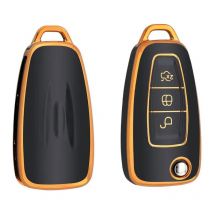 Dutch Shield  Sleutelhoesje  Ford goud E3  Zwart-Goud