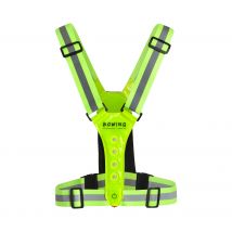 Bowinq  London 200  Led vest  USB-C  Fluor Geel