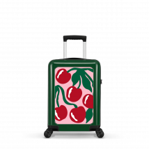 Bhppy  Cherries  Handbagage Koffer  54cm  Donker Groen