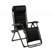 Travellife  Barletta stoel relax black  Zwart