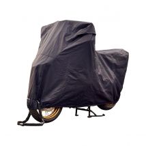 DS COVERS  ALFA outdoor motorhoes  XXL + venster  Zwart