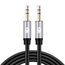 Drivv.  AUX Kabel 3.5mm  2 Meter  Zilver