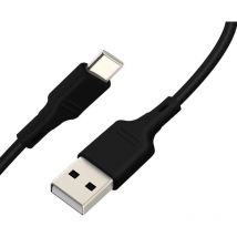 Bluestar  20W Oplaadkabel USB A naar USB C 1m  Zwart