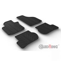 Gledring Volkswagen Golf V 2003-2008 / Jetta 2005-2011 / Golf VI 2008-2013 / Scirocco 2008  Rubbermatten  Zwart