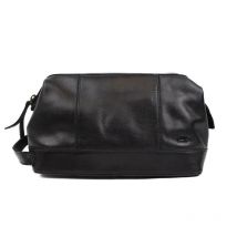 Bear Design   Oliver  Leren toilettas  Zwart