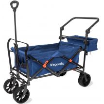 Lifegoods  Bolderkar  Tot 120KG  90L  Blauw