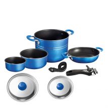 Brunner  Skipper Pannenset 7+1 Ø 18 Cm  Zwart