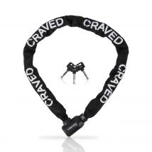 Craved  Kettingslot Boldon ART2  110cm  Zwart