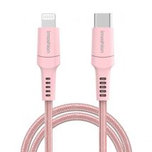 Imoshion  Lightning naar USB-C kabel 2 meter  Roze