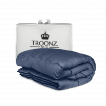 Troonz  Dekbed Zonder Overtrek 140x220  Donker Blauw