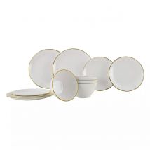 Gimex Linea Line  Servies  Goud