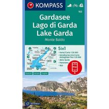 Kompass Wandelkaart 102 Gardameer