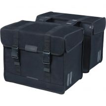 Basil  fietstas dubbel Kavan Eco Classic zwart  Zwart