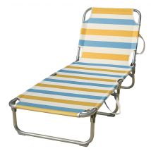 Hem Ligbed  Aluminium 3-Standen Opvouwbaar  Meerkleurig