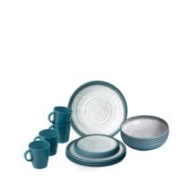 Brunner  Lunch Box Tuscany Serviesset (16dlg)  Blauw