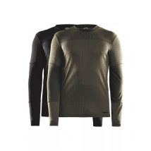 Craft Core 2 tops  Baselayer heren  Zwart   L