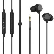 Imoshion  bedrade oordopjes 3,5 mm Jack  Zwart