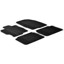 Gledring Mazda 6 2007  Rubbermatten  Zwart