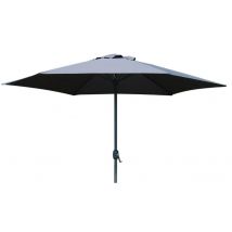 Pimxl  Parasol Luxe 6-ribs  Ø 300cm  antraciet  Antraciet
