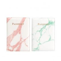 Thousandtravelmiles  Paspoort hoes  2 stuks  Rood & Groen  Rood  Groen