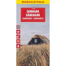 Marco Polo wegenkaart Denemarken