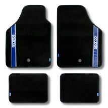 Sparco  automatten set  Stof  Blauw  Blauw
