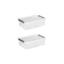 Sunware  Q-line  Opbergbox  32L  2-delig