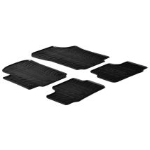 Gledring Volkswagen Up / Skoda Citigo / Seat Mii 2012- excl. Electric  Rubbermatten  Zwart