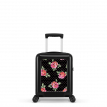 Stickercase  Polkadot Rose  Underseater  45cm  Zwart  Oudroze