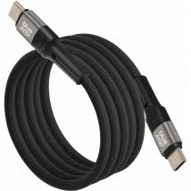 Bluestar  60W Oplaadkabel USB C > USB C  2m  Zwart