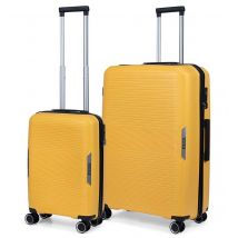 Travelz  Swinger Kofferset 2-dlg S/L  Geel