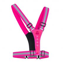 Hen Sportsgear   Reflectievest  Hardloopvest USB  Roze