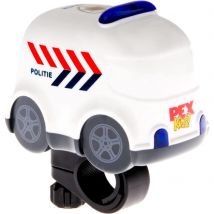 Pexkids  toeter politieauto Finn  Wit