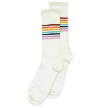 Alfredo Gonzales  Athletic Sokken Rainbow  Unisex  Wit