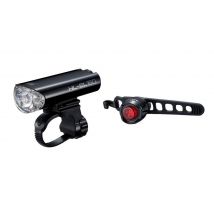 Cateye  Lampset Hl-El160 + Orb Tl-Ld150  Zwart