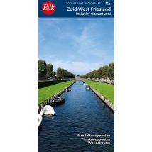Falk  Regiokaart Zuid-West Friesland inclusief Gaasterland  Diversen