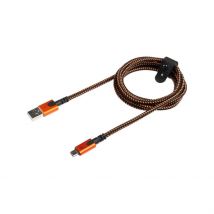 XTorm Kabel  Xtreme Usb To Micro 1,5M Zw/Or  Zwart
