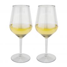 Mydrinkglass Plastic wijnglazen – 2 stuks –