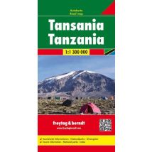 Freytag & Berndt  Wegenkaart F&B Tanzania  Diversen