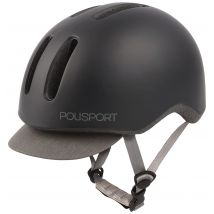 Polisport  Helm Commuter Large 58-61cm  Zwart