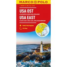 Marco Polo wegenkaart USA oost