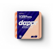 Dappr  Sensitive Pleisters STRIPES 30ST  Zalm