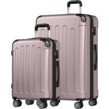 Trvlmore  Kofferset  2 Delig  45L  Lichtroze