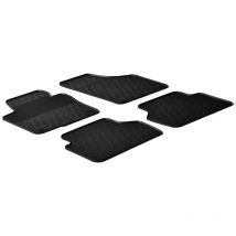 Gledring Volkswagen Tiguan 2007-2016  Rubbermatten  Zwart