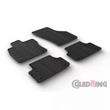 Gledring Audi A3 (8V) HB/Sportback/Sedan 2012-2020  Rubbermatten  Zwart