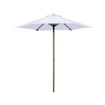 Pimxl  Parasol rond  Ø 200cm  wit  Wit