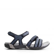 Travelin' Leira dames  Outdoorsandalen  Marineblauw